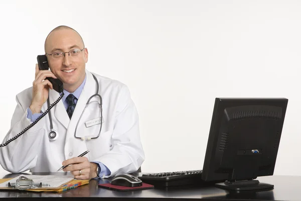Male Caucasian doctor. — Stock Photo, Image