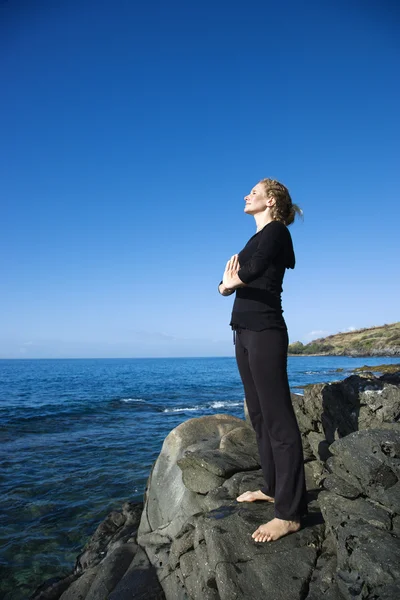 Mediterande kvinna. — Stockfoto