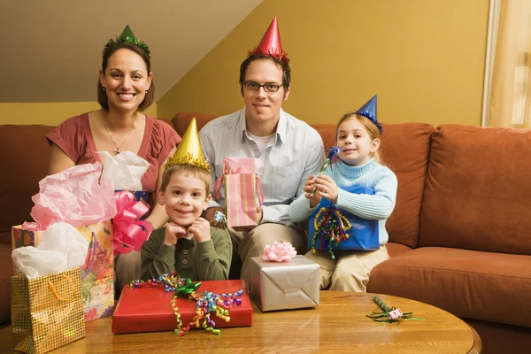 Family birthday party. — Stock Photo, Image