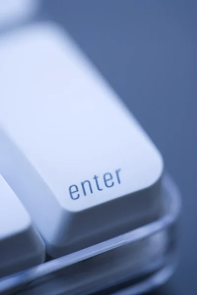 Enter computer key. — Stock Photo, Image