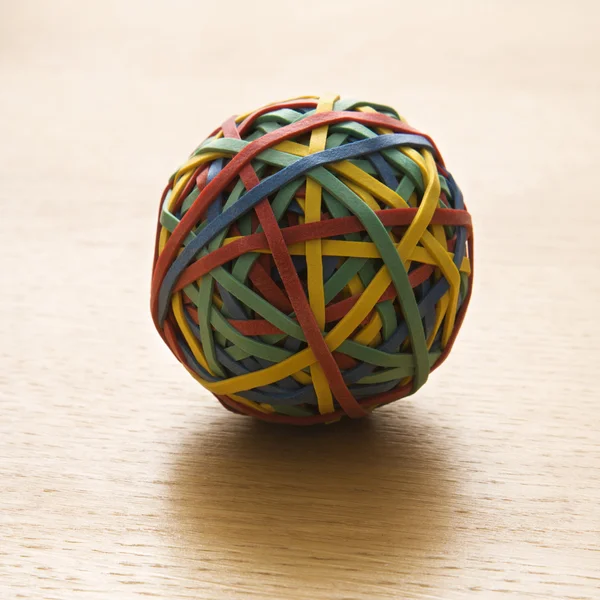 Rubber band ball. — 스톡 사진
