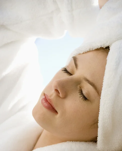 Mujer descansando . — Foto de Stock