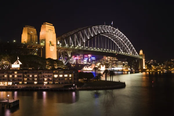 Sydney kikötői híd, Ausztrália — Stock Fotó
