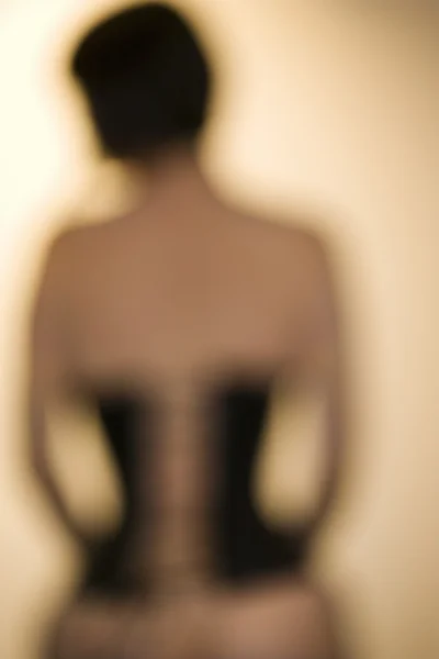 Woman wearing corset. — Stock Photo, Image