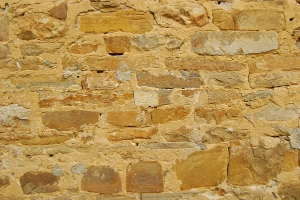 Antigua casa de campo pared de piedra — Foto de Stock