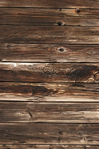 Oude verweerde houten planken — Stockfoto