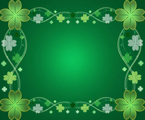 Karta pro Gratulujeme k St. Patrick je den — Stock fotografie