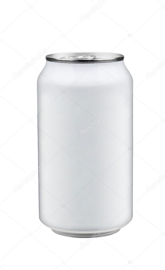 blank soda can