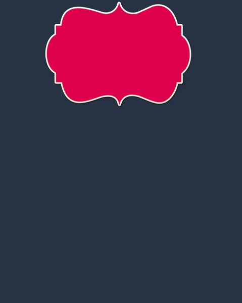 Navy Background & Pink Header — Stock Photo, Image