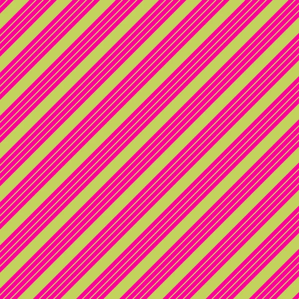 두꺼운 핑크 & 라임 대각선 줄무늬 종이 — 스톡 사진