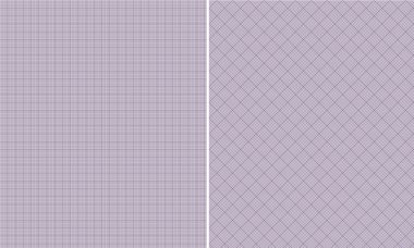 Purple Houndstooth Paper Set clipart
