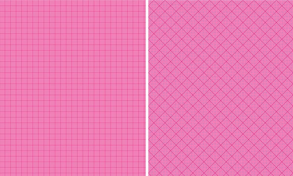 Hot Pink Houndstooth Paper Set — Stock Photo, Image