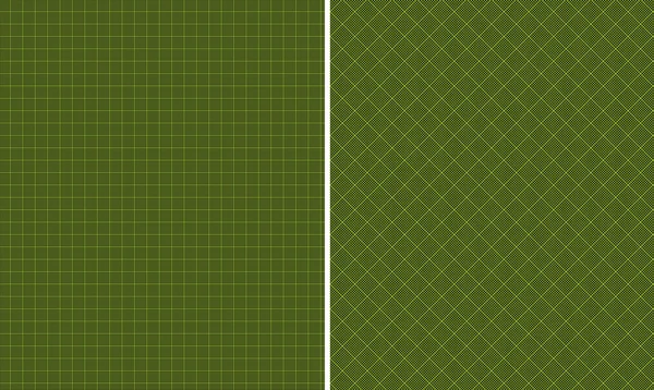 Black & Green Houndstooth Paper Set — Stock Photo, Image