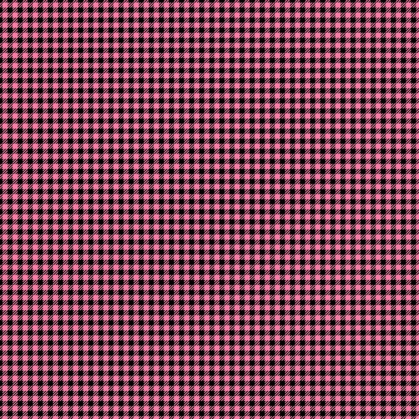 Zwarte & roze checker geruite papier — Stockfoto