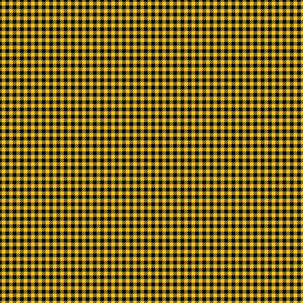 Zwarte & gele checker geruite papier — Stockfoto