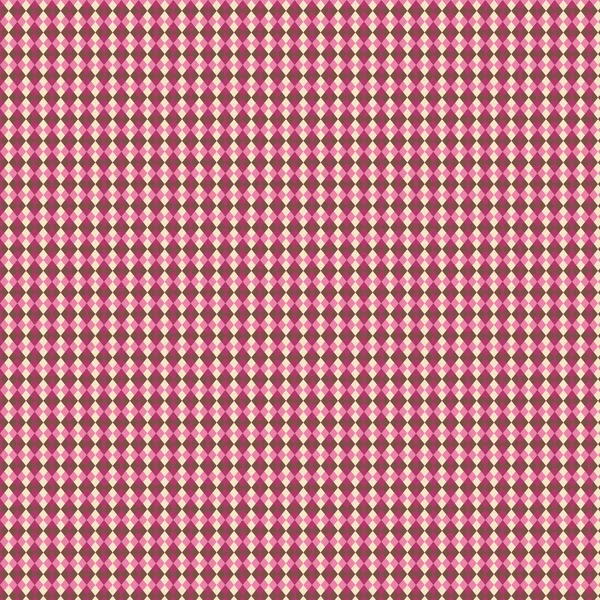 Papel rosa & marrom da mistura de Argyle — Fotografia de Stock