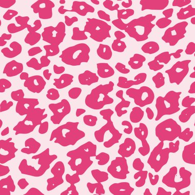 Pink Cheetah Background clipart