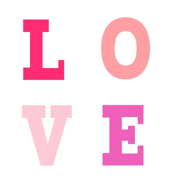 Cartas de amor rosa — Fotografia de Stock