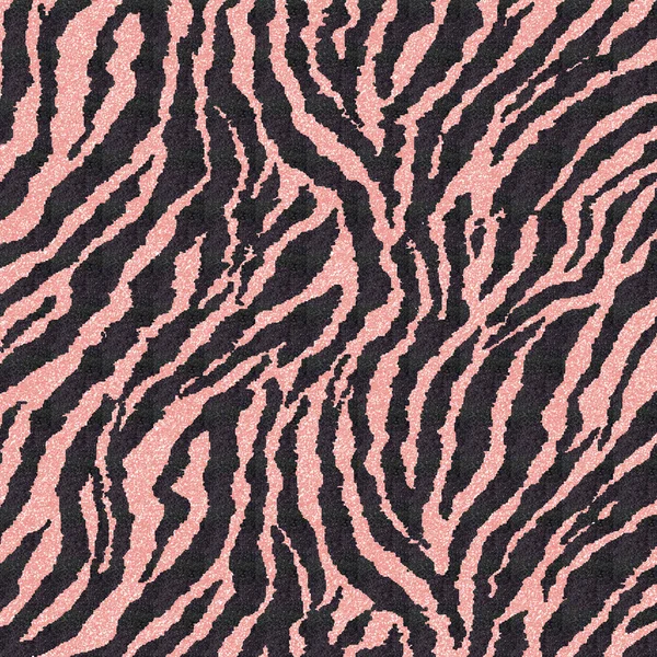 Rosa glitter zebra — Stockfoto