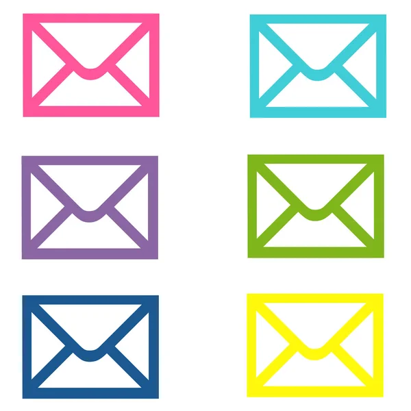Email coloré - Enveloppes — Photo