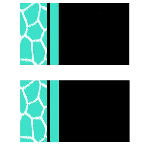 Светло синий Жираф визитные карточки — стоковое фото