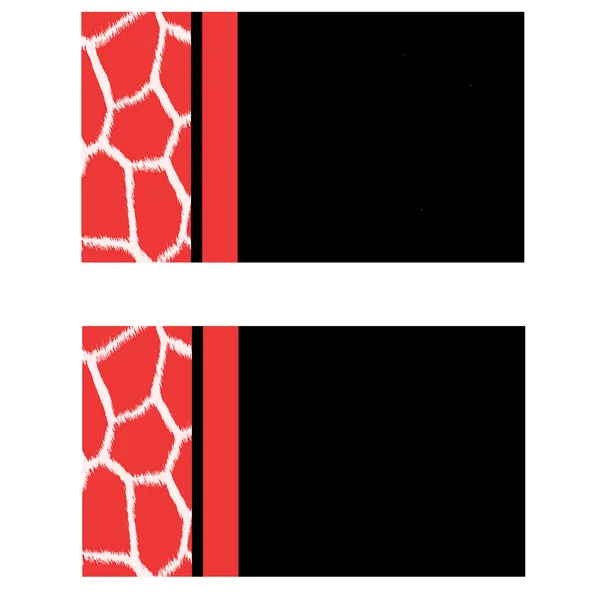 Персик Жираф визитные карточки — стоковое фото