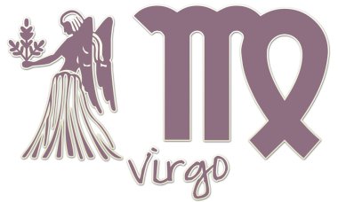 Zodiac signs - mor sticker