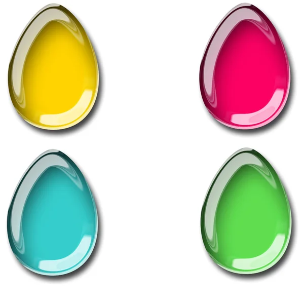 stock image Gel Easter Eggs