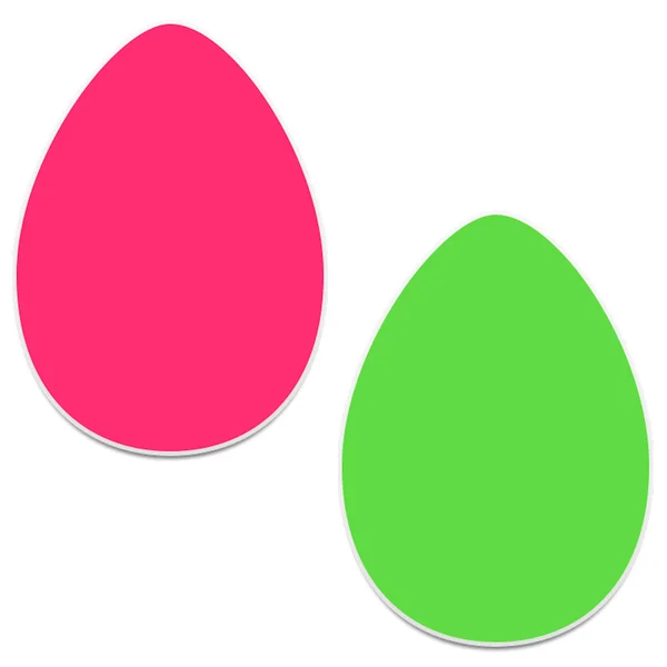 Pink & Green Easter Eggs — Stock Photo, Image