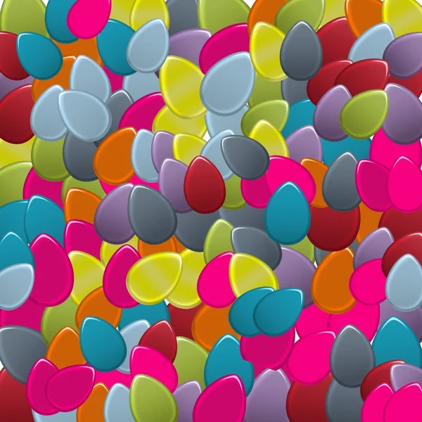 Colorful Easter Egg Collage Background 3 — Stock Photo, Image