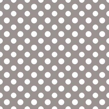 Gray & White Polkadot Paper clipart