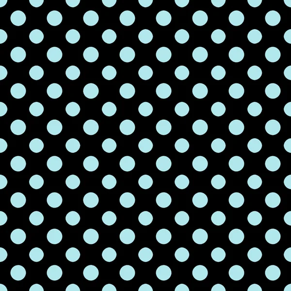 Zwarte & blauwe Polkadot papier — Stockfoto