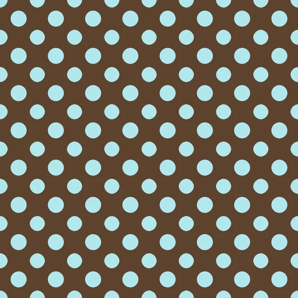 Papel Polkadot marrón y azul — Foto de Stock