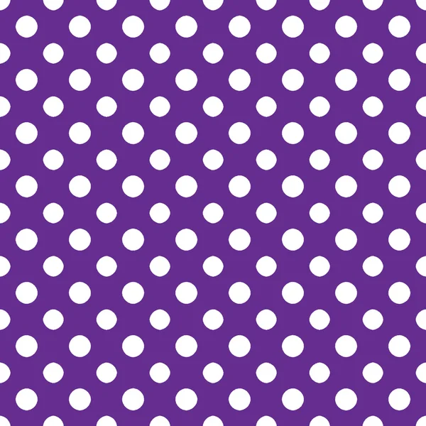 Dark Purple & White Polkadot Paper — Stock Photo, Image