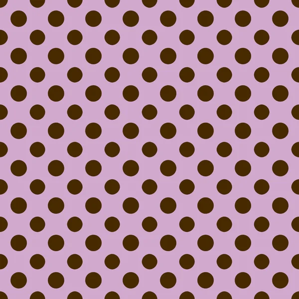 Papel polkadot púrpura claro y marrón — Foto de Stock