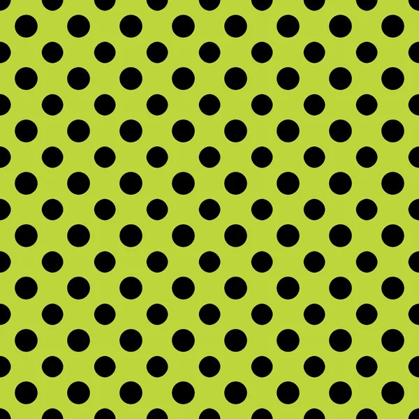 Lime & Black Polkadot Paper — Stock Photo, Image