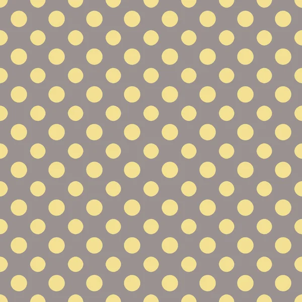 Papel de Polkadot cinzento e amarelo — Fotografia de Stock