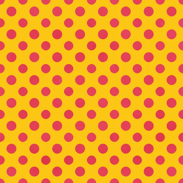 Licht oranje & roze Polkadot papier — Stockfoto