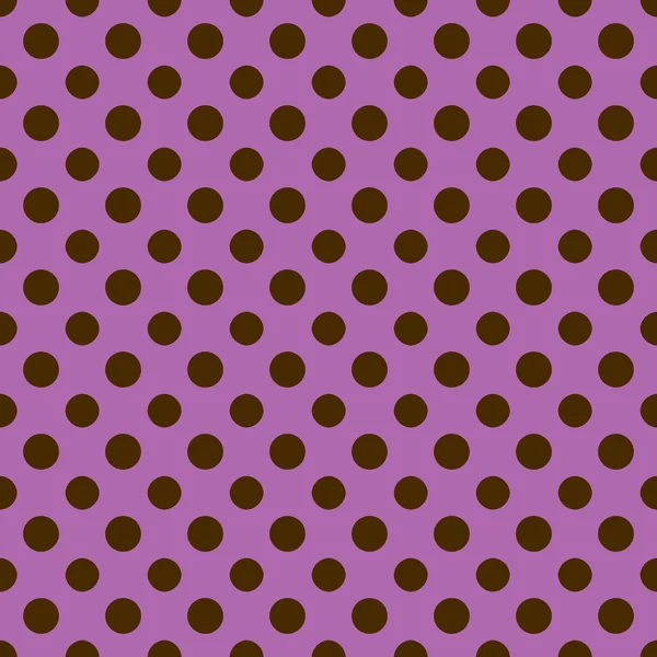 Papel polkadot púrpura y marrón — Foto de Stock