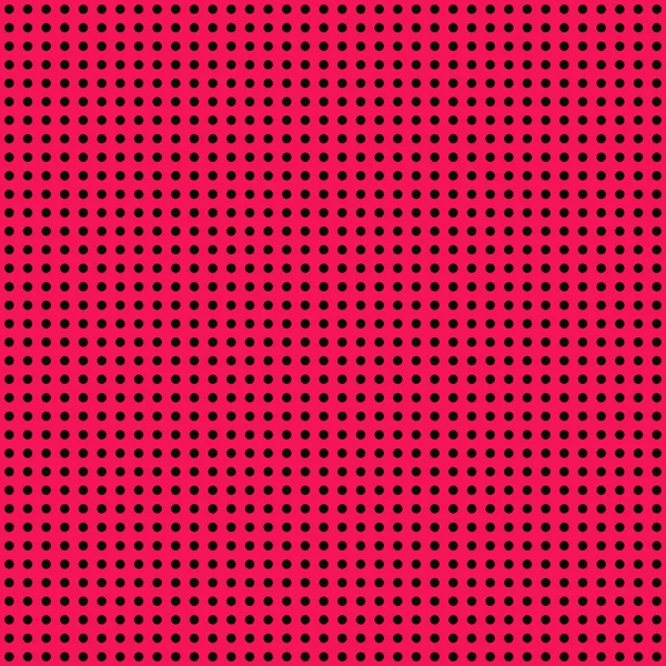 Gorący różowy idealna czarna Mini Polkadot papieru — Zdjęcie stockowe