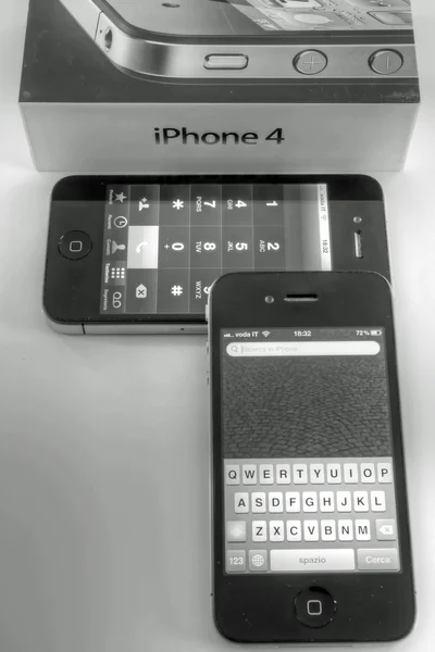 Par de telefones Apple Iphone 4 — Fotografia de Stock