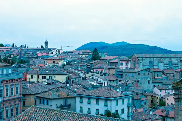 Panoramablick auf die stadt perugia — Stockfoto