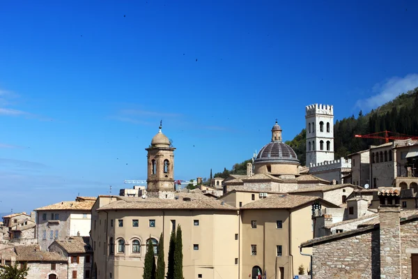 Vista panoramica della chiesa di Assisi — Foto Stock