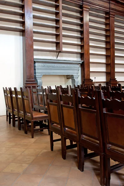 stock image Conference Room of the Art Gallery in Assisi