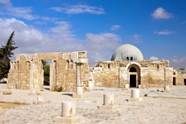 Museum auf Zitadelle in Amman — Stockfoto