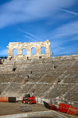 Verona arena katmanları