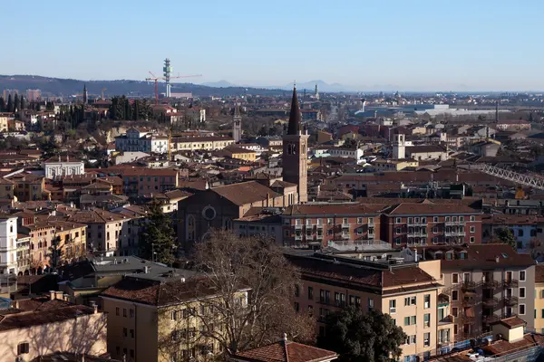 Vista aérea de Verona en Italia —  Fotos de Stock