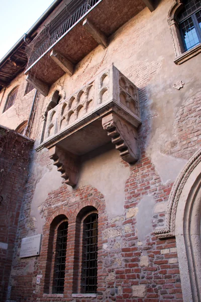 View of Balcony of Juliet — Stock Photo, Image