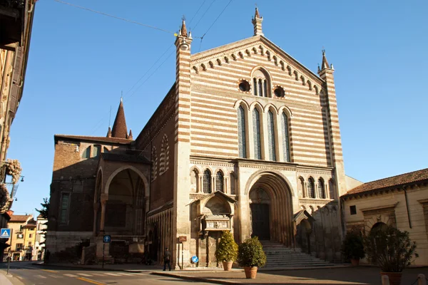 Iglesia de San Fermo Maggiore, Verona — Foto de Stock