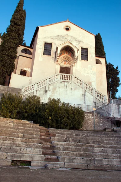 Romeins theater in verona — Stockfoto